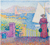 Paul Signac: Poartă (Saint-Tropez)