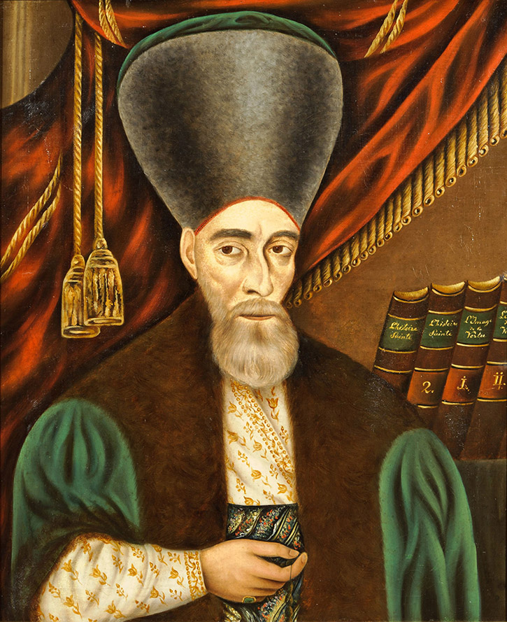 Anonim. Hatmanul Manolache Manu. Pictură ulei pe lemn. Moldova, 1841. 