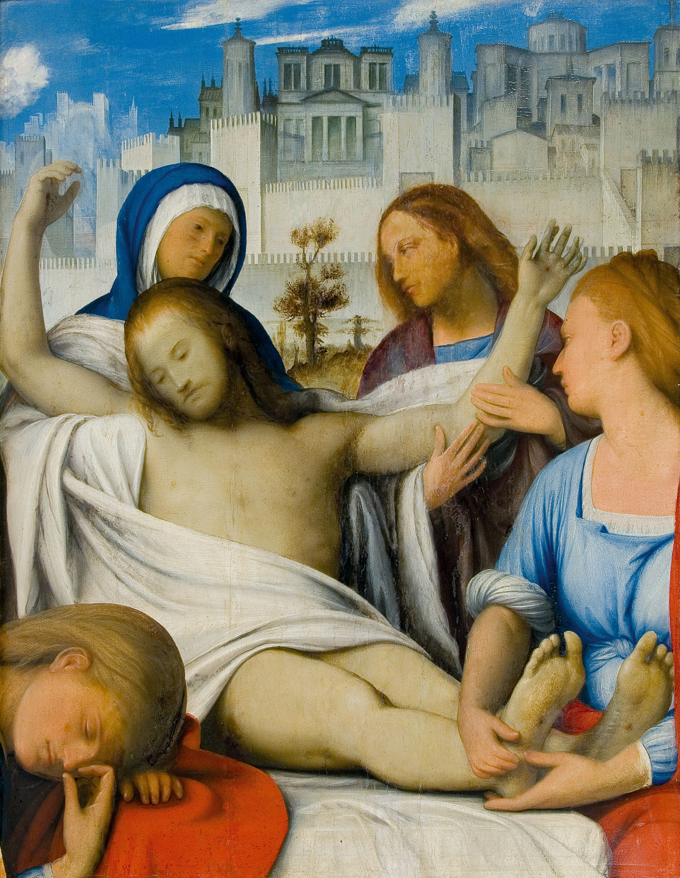 Bramantino - Pietà (Plângerea lui Christos)