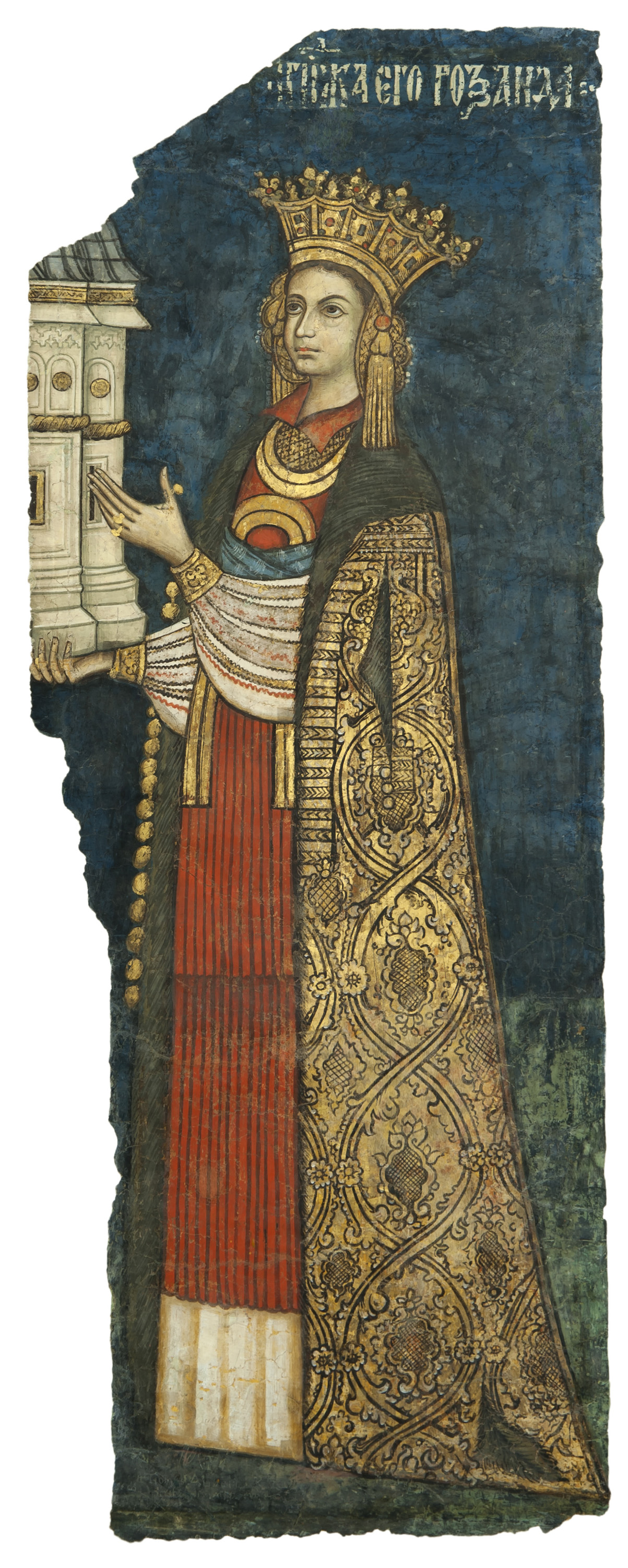 Pictură murală - Doamna Roxanda