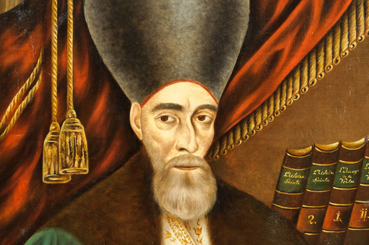 Anonim. Hatmanul Manolache Manu. Pictură ulei pe lemn. Moldova, 1841. 