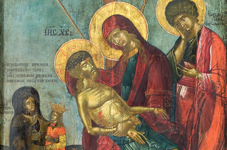 Icoană - Coborârea de pe cruce