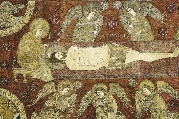 Broderie - Epitaful lui Silvan